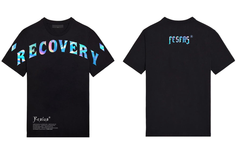 FesFas graphic-print T-shirt | Black | Men