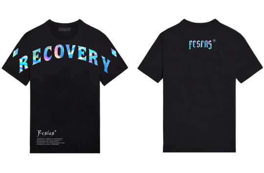 FesFas graphic-print T-shirt | Black | Men