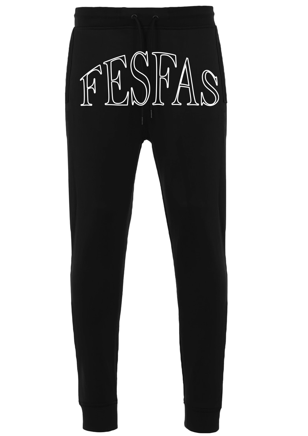 FesFas Drawstring Joggers | Men | Black