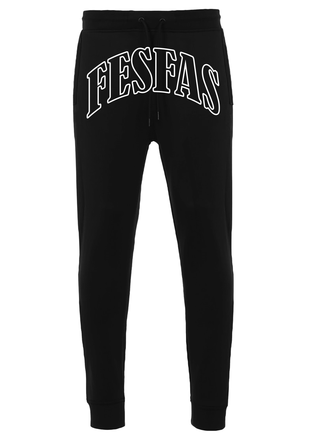 FesFas Bear-print Hoodie Set | Black | Men
