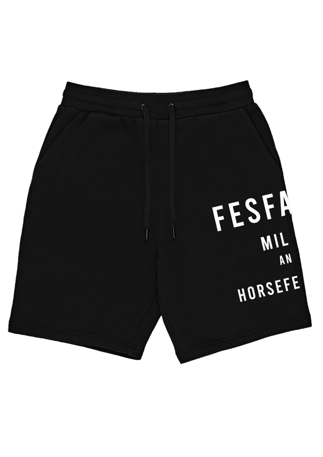 FesFas Drawstring Shorts | Men | Black