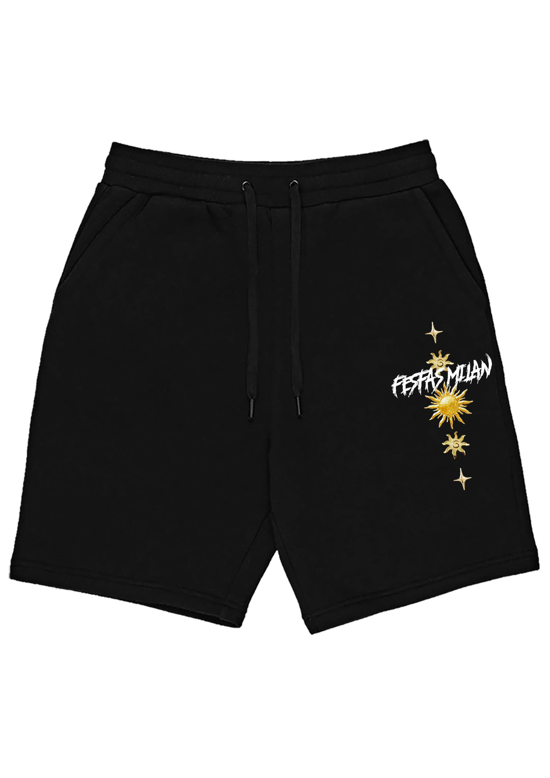 FesFas Drawstring Shorts | Men | Black