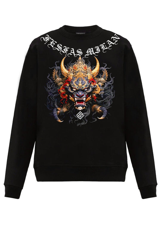 FesFas dragon-print Sweatshirt | Black | Men