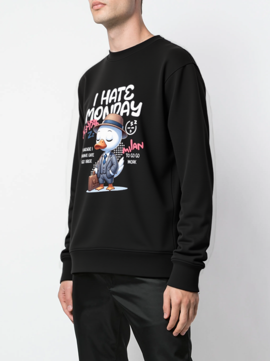 FesFas Duck Detective-print Sweatshirt | Black | Men
