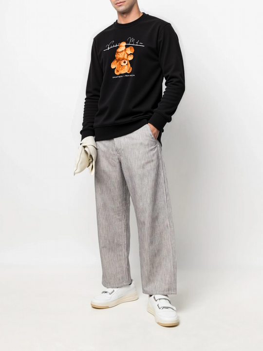 FesFas teddy bear-print Sweatshirt | Black | Men