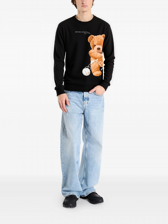 FesFas bear-print Sweatshirt | Black | Men