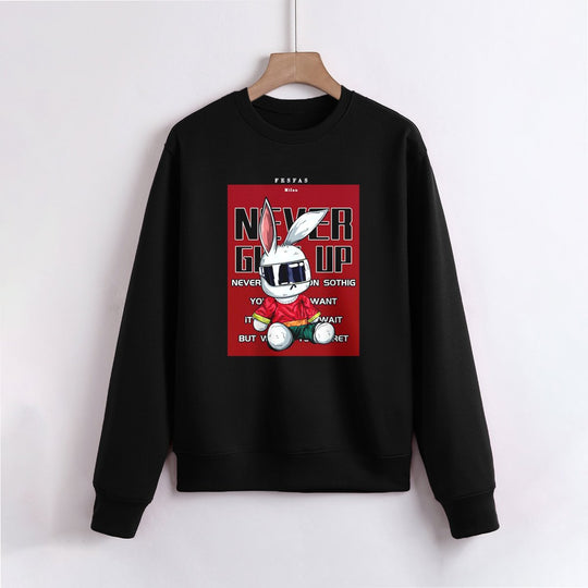 FesFas Bunny-print Sweatshirt | Black | Men