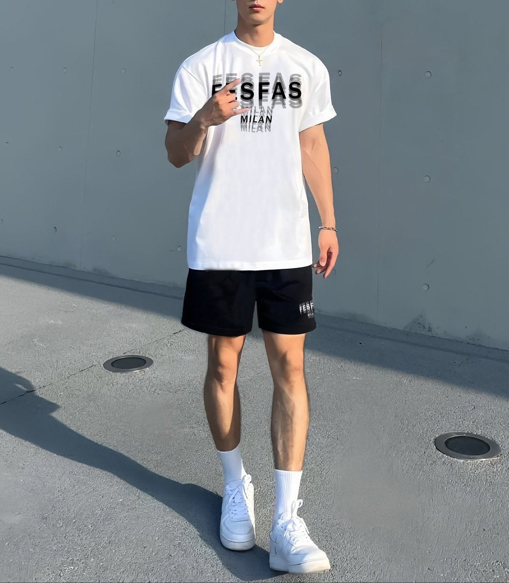FesFas graphic-print T-shirt | White | Men