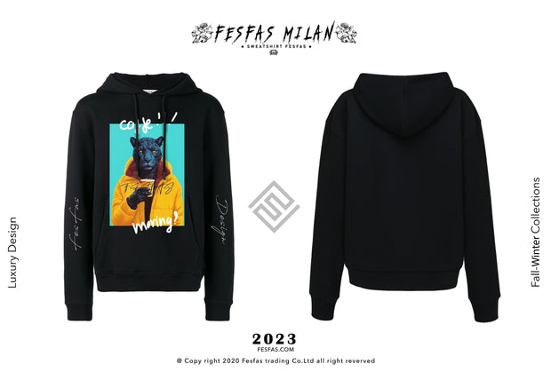 FESFAS HOODIE - Hot Panther