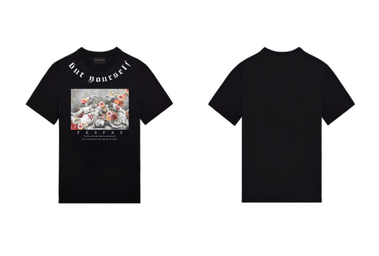 FesFas graphic-print T-shirt | Black | Men