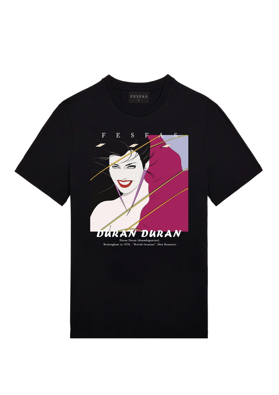 FesFas graphic-print T-shirt | Black | Men