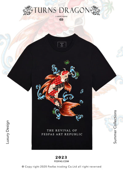 T-shirt FesFas - Turns Dragon