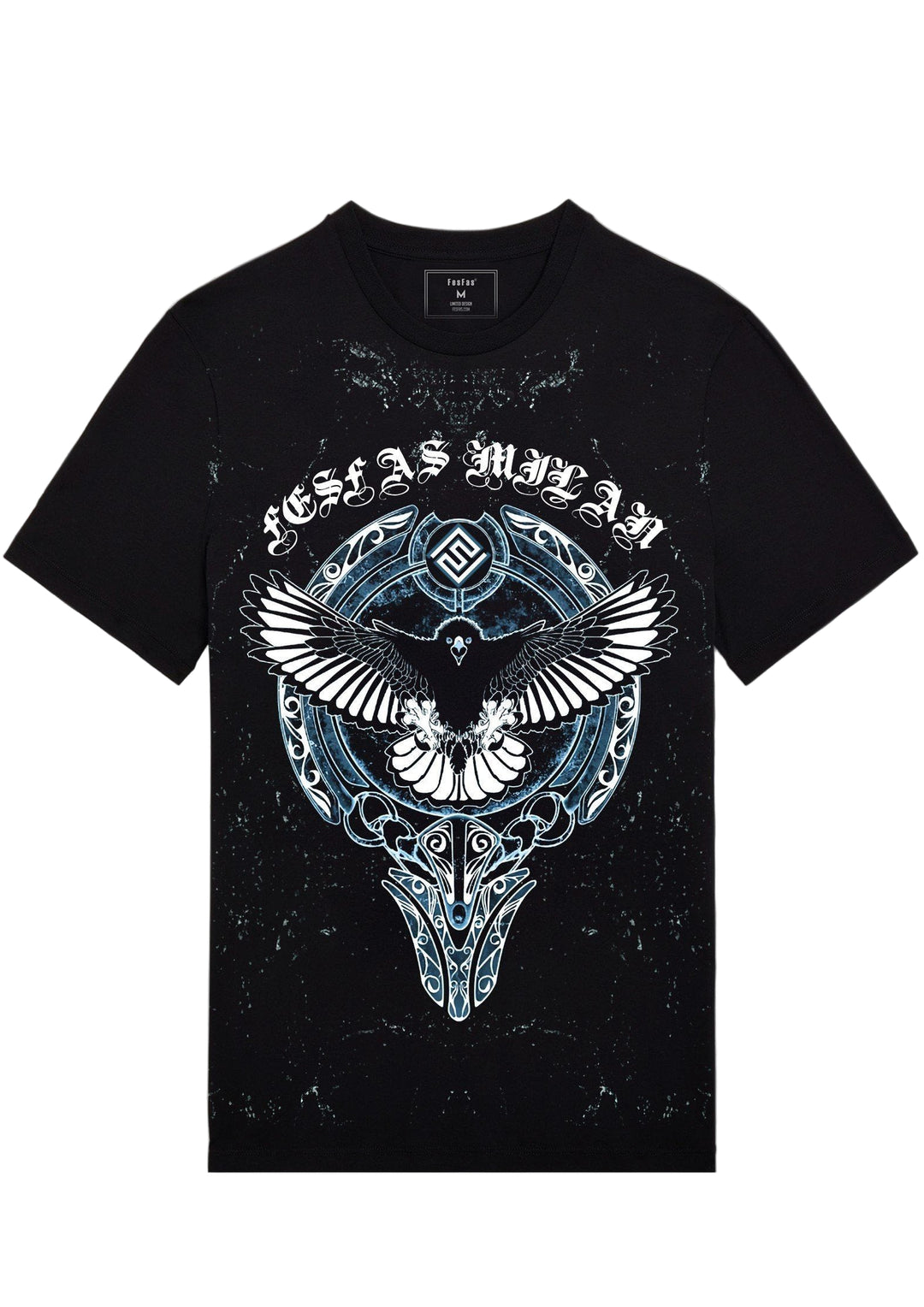 FesFas Eagle-print T-shirt | Black | Men
