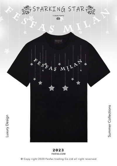 T-shirt FesFas - Sparkling Stars