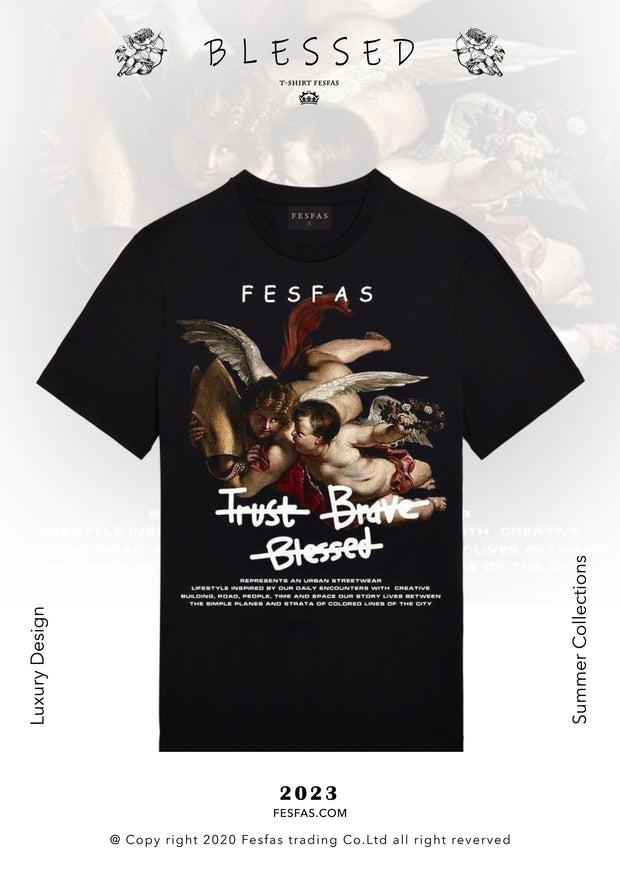 T-shirt FesFas - Blessed