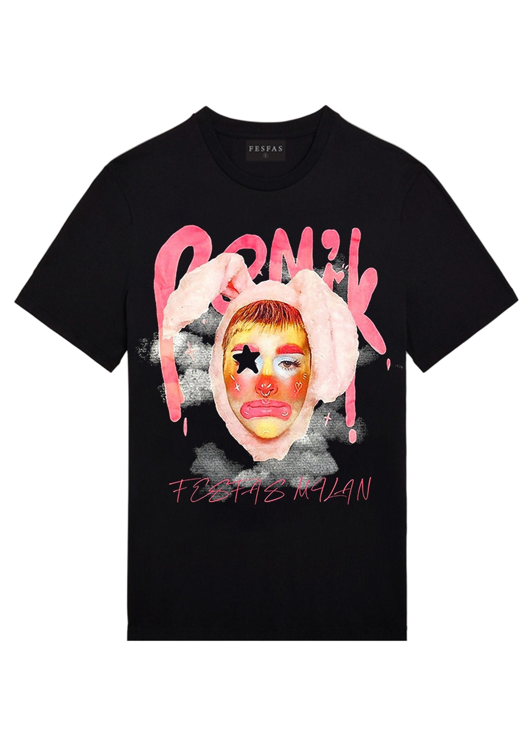 FesFas Art-print T-shirt | Black | Men