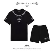 T-shirt FesFas - " CROSS SILVER "