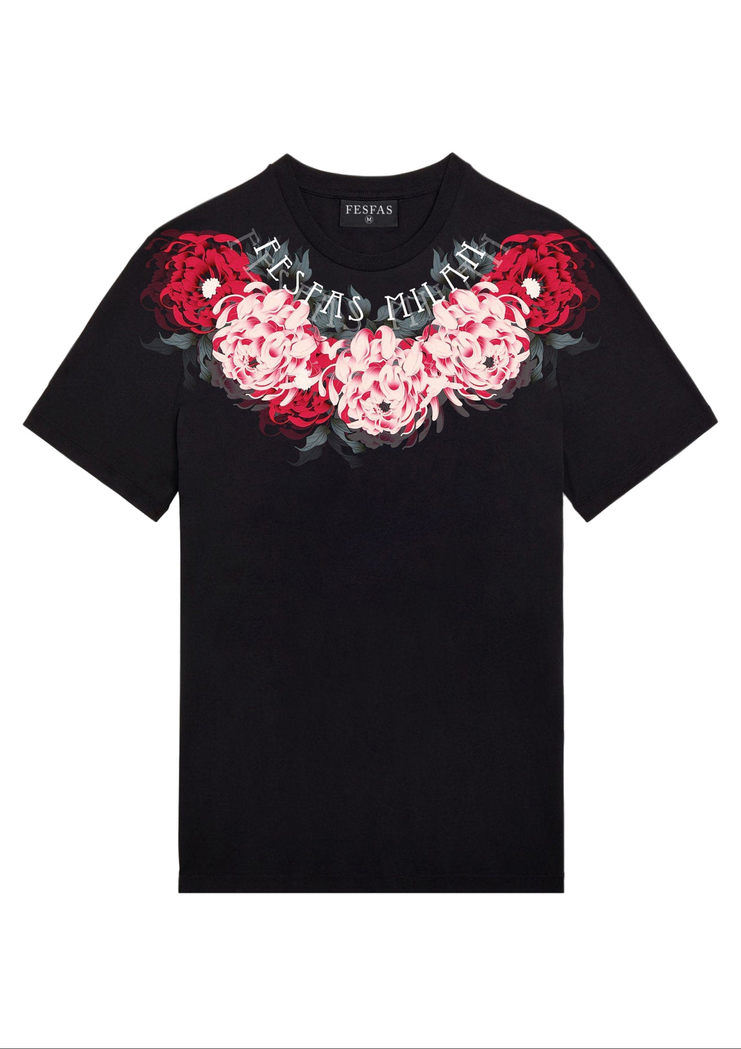 FesFas Floral-print T-shirt | Black | Men