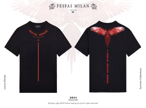 T-shirt FesFas - " ROYAL WINGS "