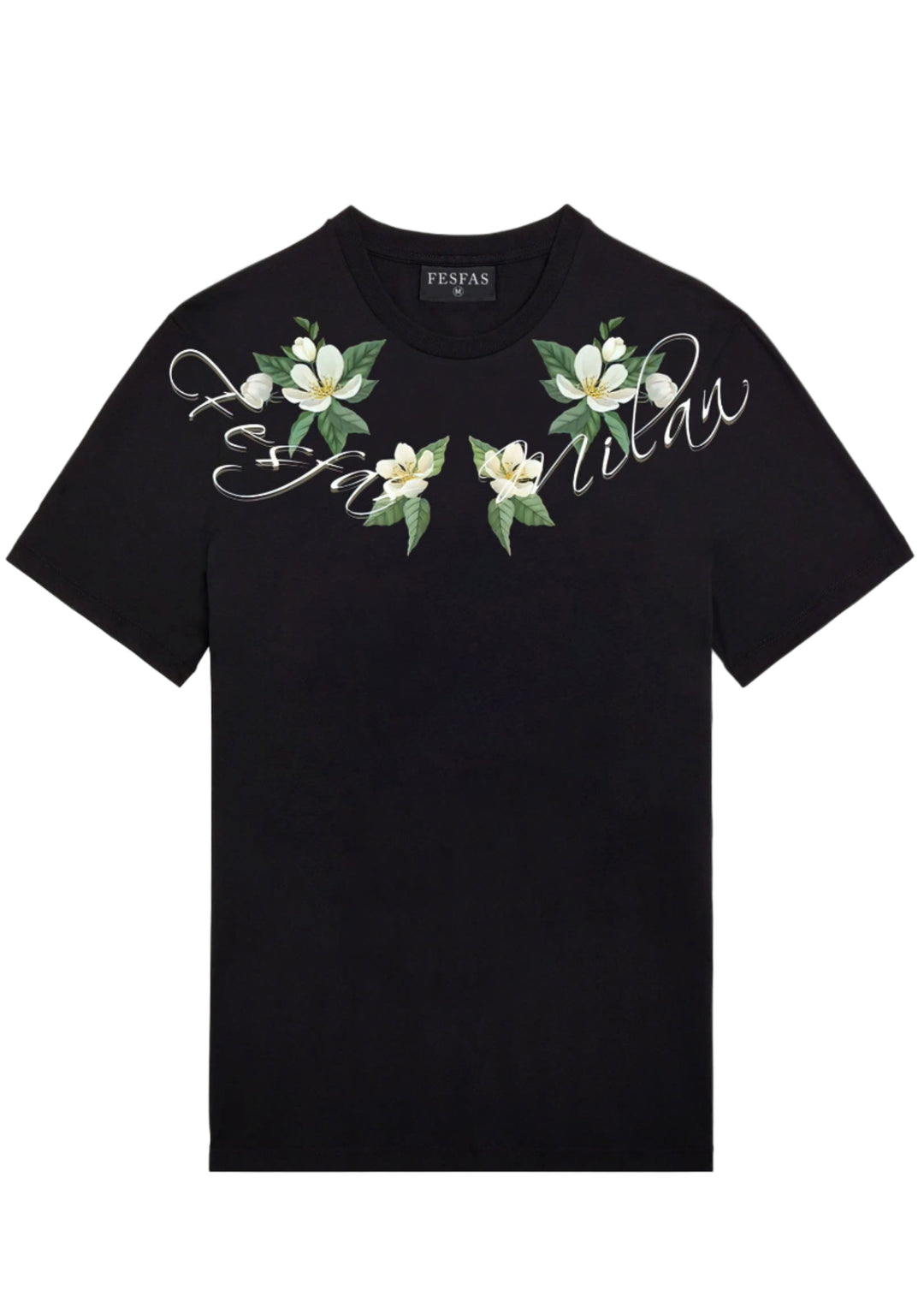 FesFas flowers-print T-shirt | Black | Men