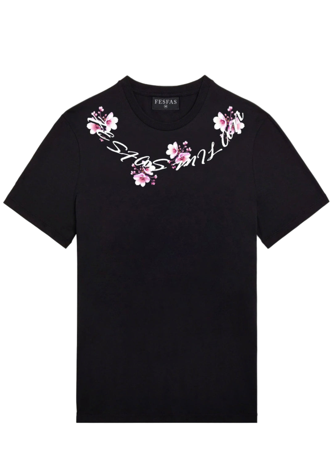 FesFas flowers-print T-shirt | Black | Men