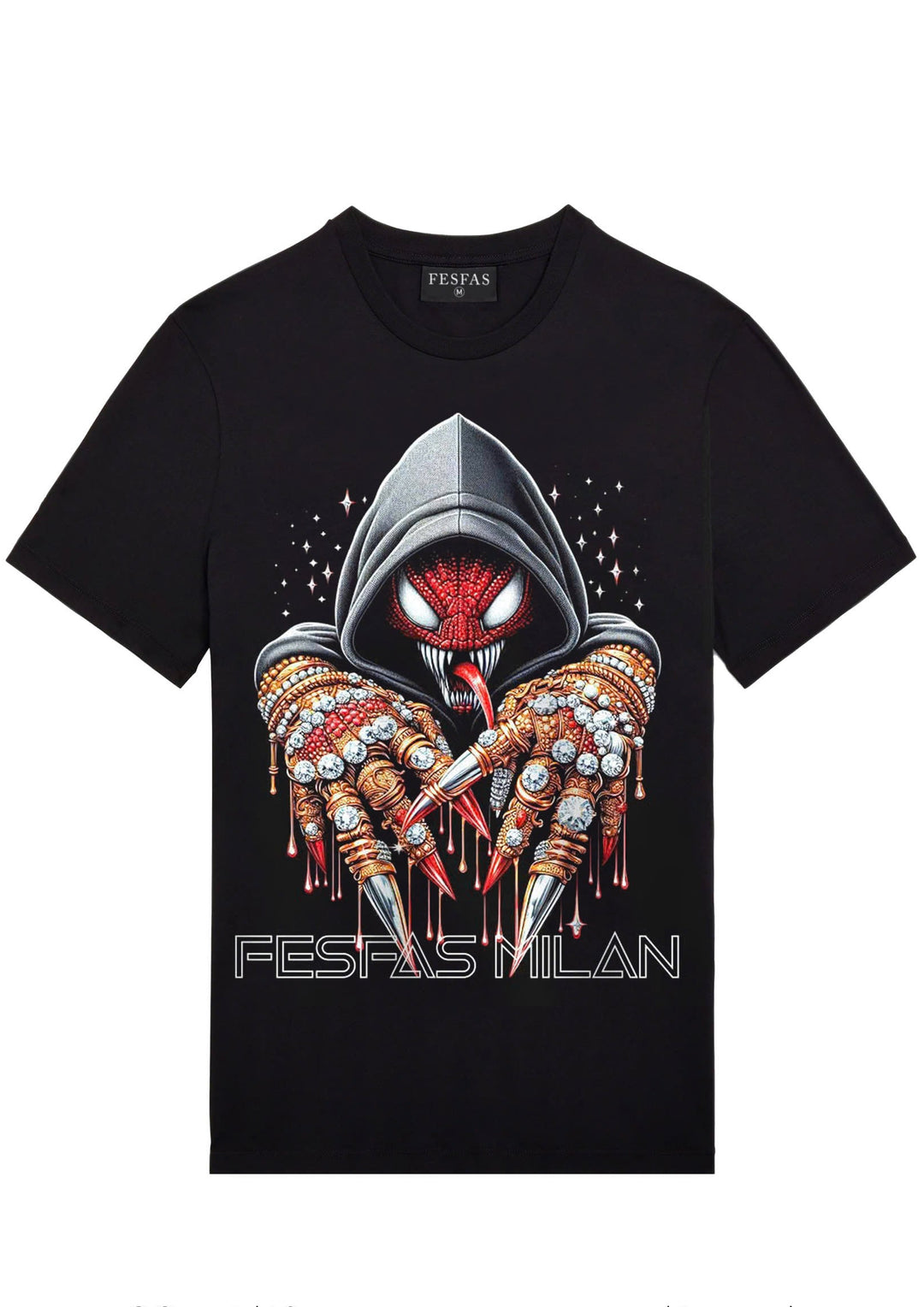 FesFas venom-print T-shirt | Black | Men