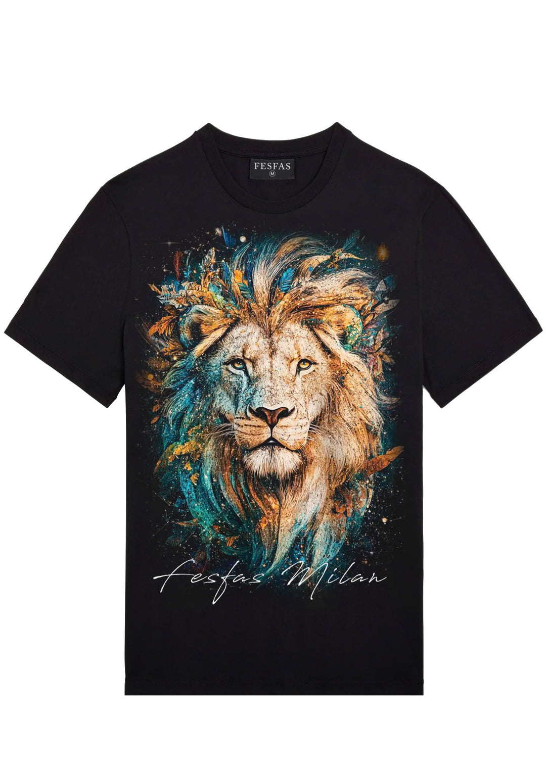 FesFas lion-print T-shirt | Black | Men