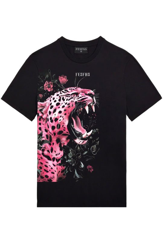 FesFas jaguar-print T-shirt | Black | Men