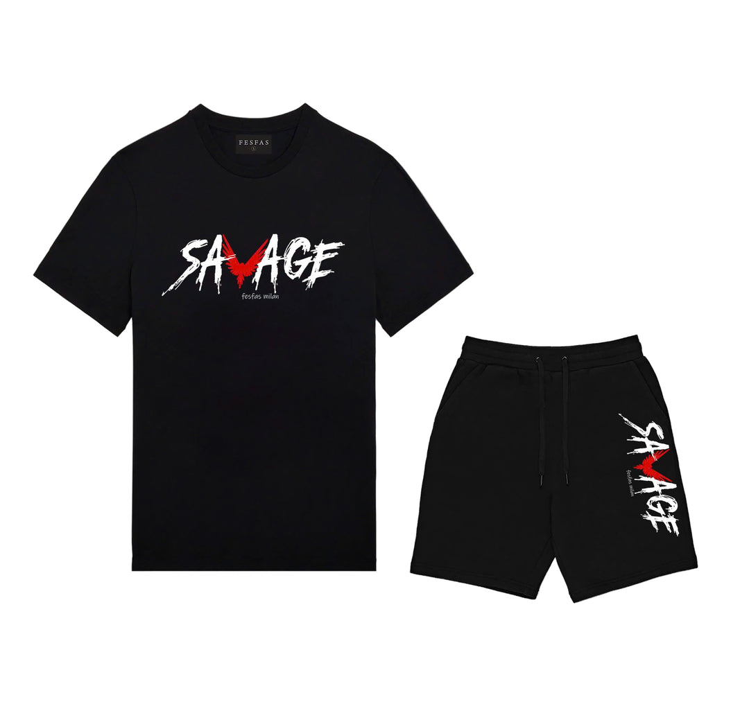 FesFas Drawstring Shorts | Men | Black