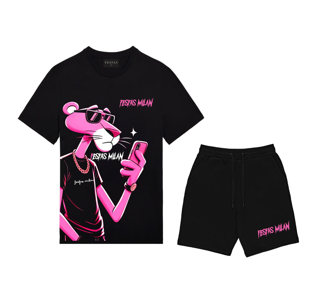 FesFas Drawstring Shorts | Men | Black