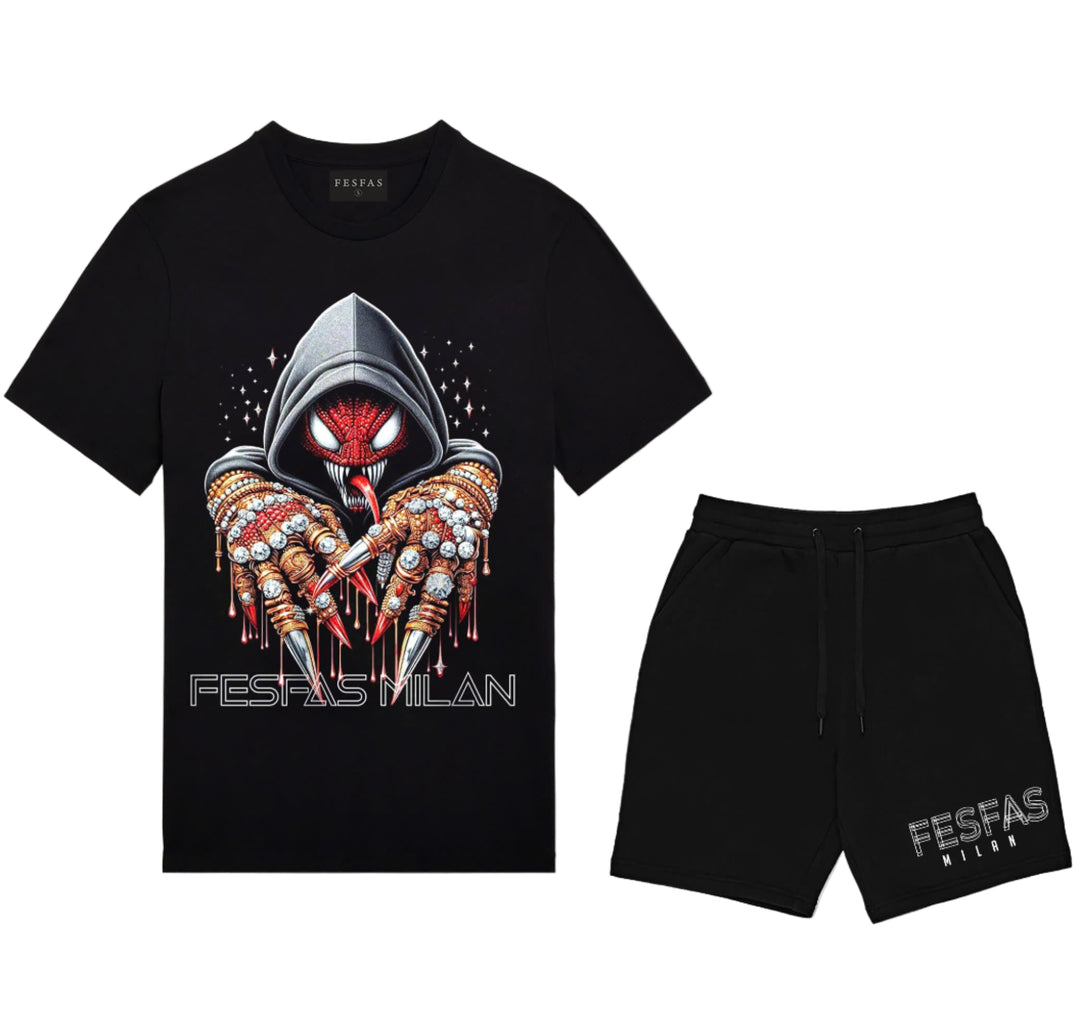 FesFas venom-print T-shirt | Black | Men