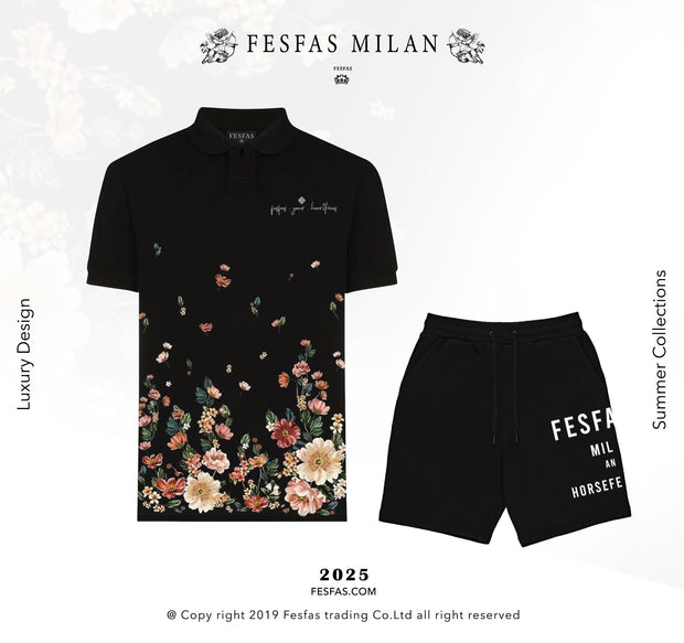 Polo Shirt FesFas - Heart Lines