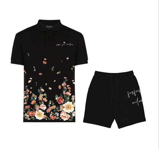 FesFas Drawstring Shorts | Men | Black