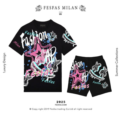 SET T-SHIRT & SHORTS FESFAS