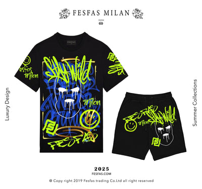 SET T-SHIRT & SHORTS FESFAS