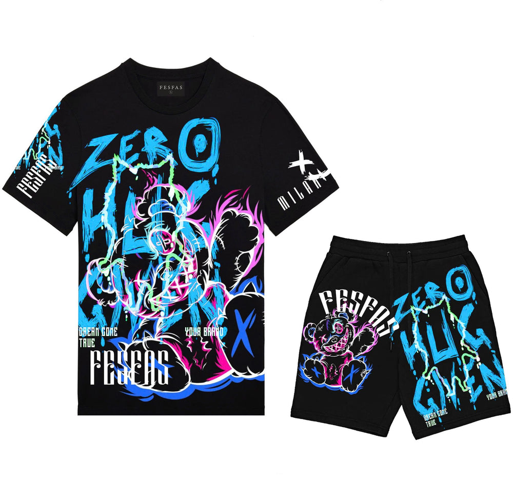 FesFas graphic-print T-shirt Set