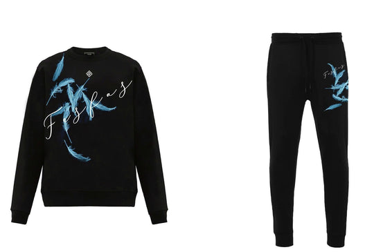 FesFas Drawstring Joggers | Men | Black