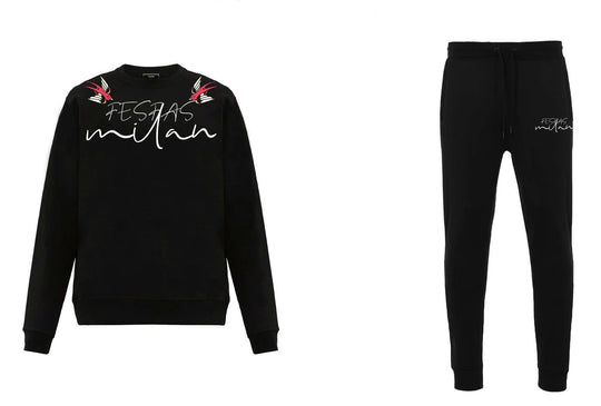 FesFas Drawstring Joggers | Men | Black