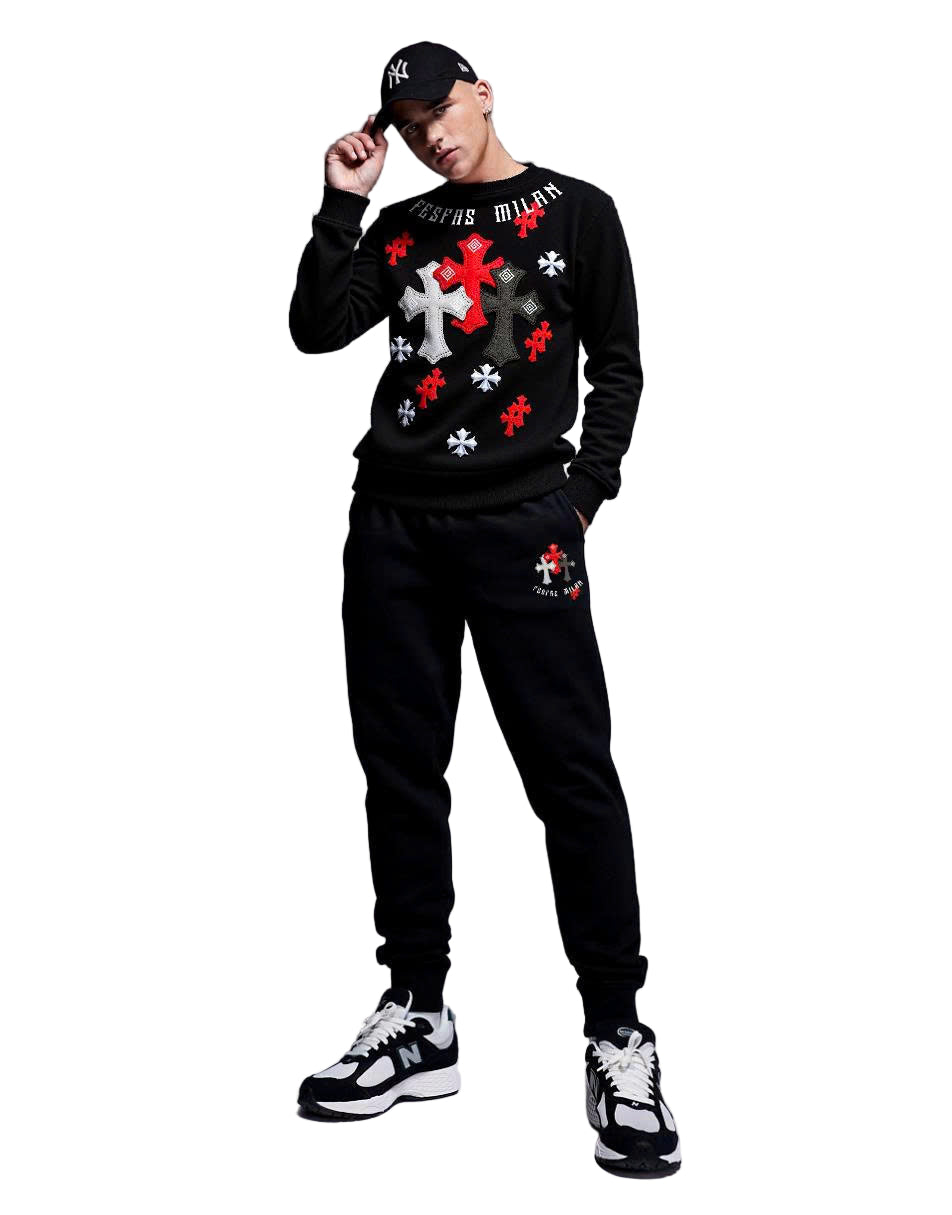 FesFas Drawstring Joggers | Men | Black