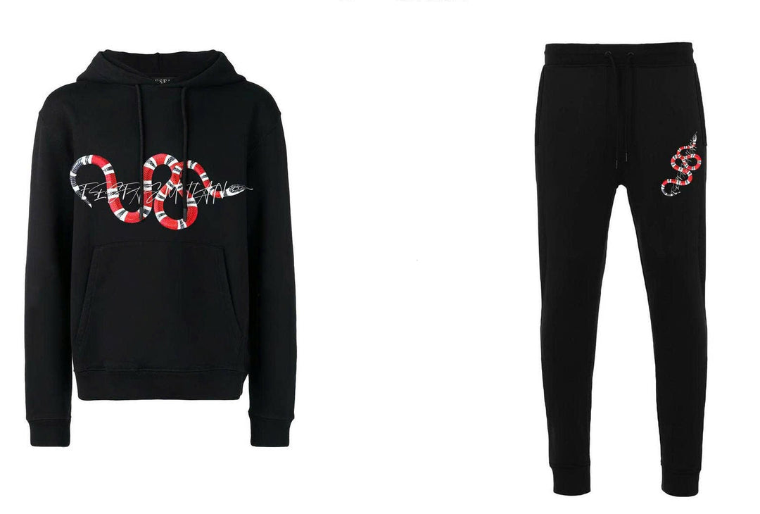 FesFas Drawstring Joggers | Men | Black