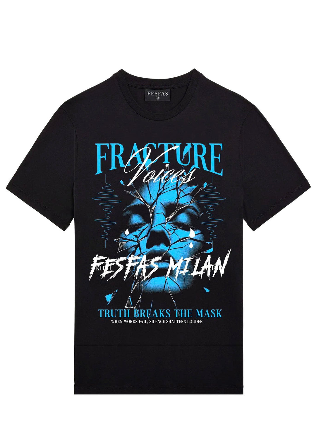 FesFas graphic-print T-shirt | Black | Men