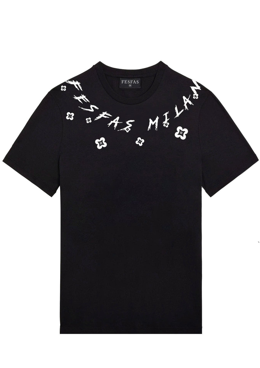 FesFas graphic-print T-shirt | Black | Men