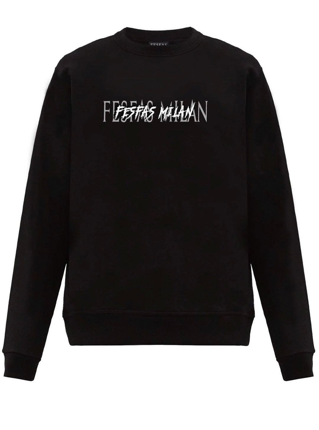 FesFas graphic-print Sweatshirt | Black | Men