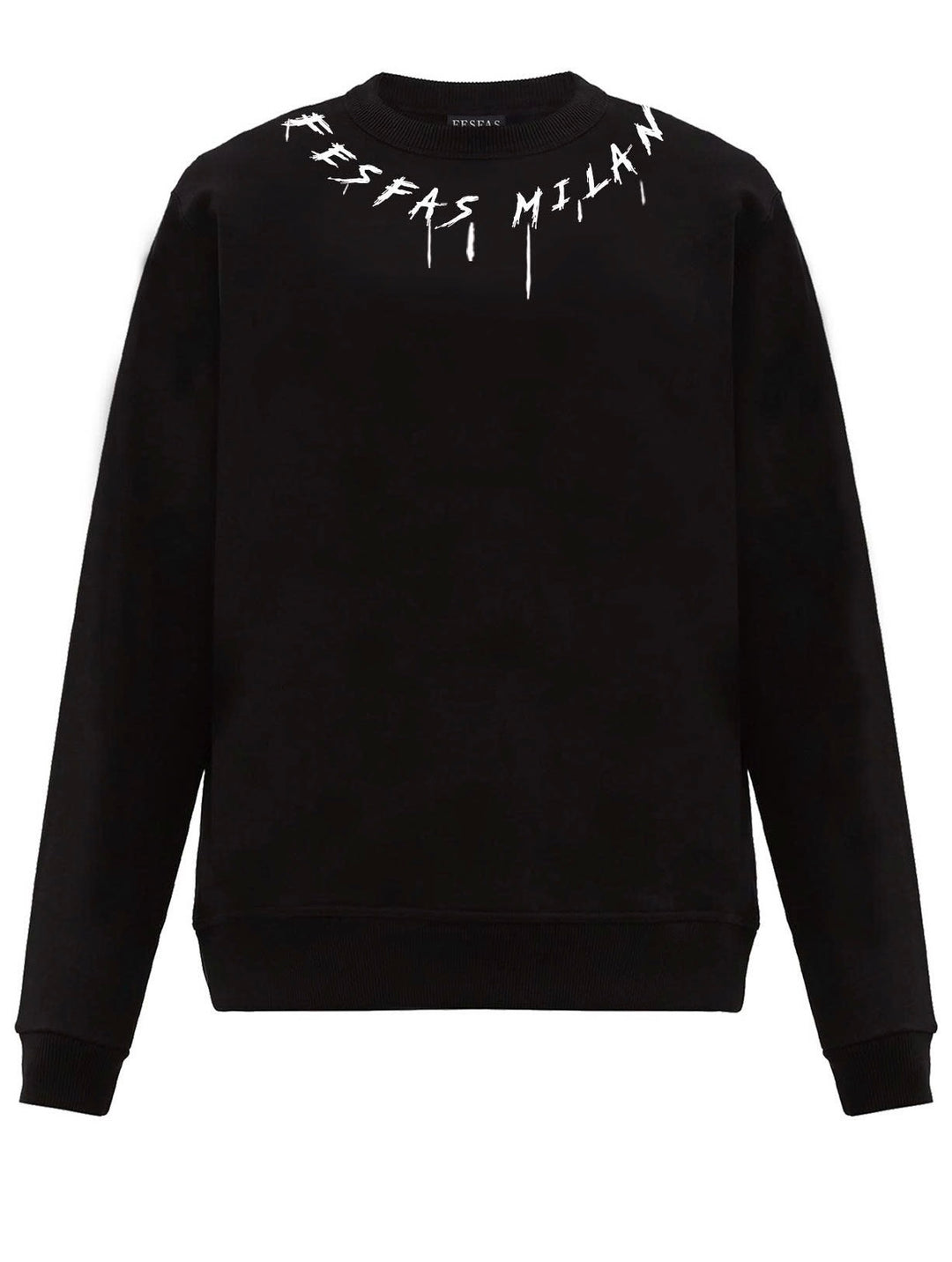 FesFas graphic-print Sweatshirt | Black | Men
