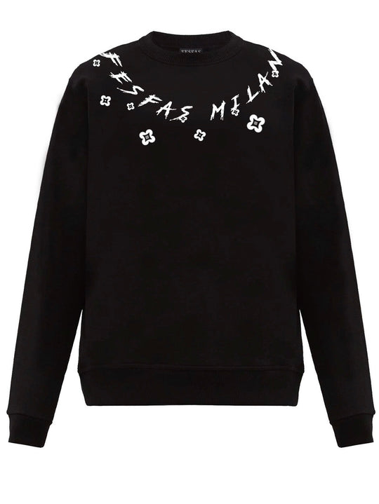 FesFas graphic-print Sweatshirt | Black | Men