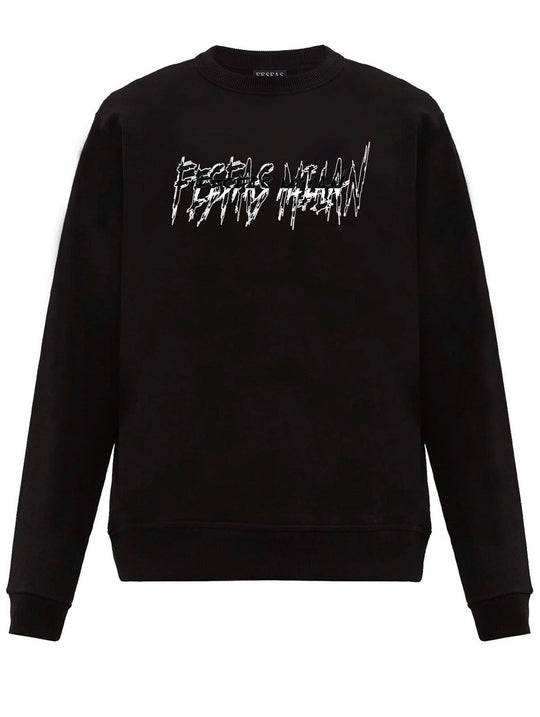 FesFas graphic-print Sweatshirt | Black | Men