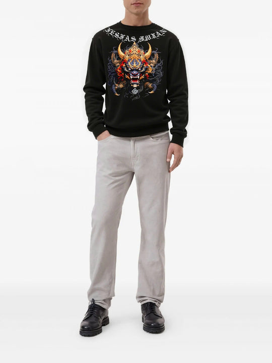 FesFas dragon-print Sweatshirt | Black | Men