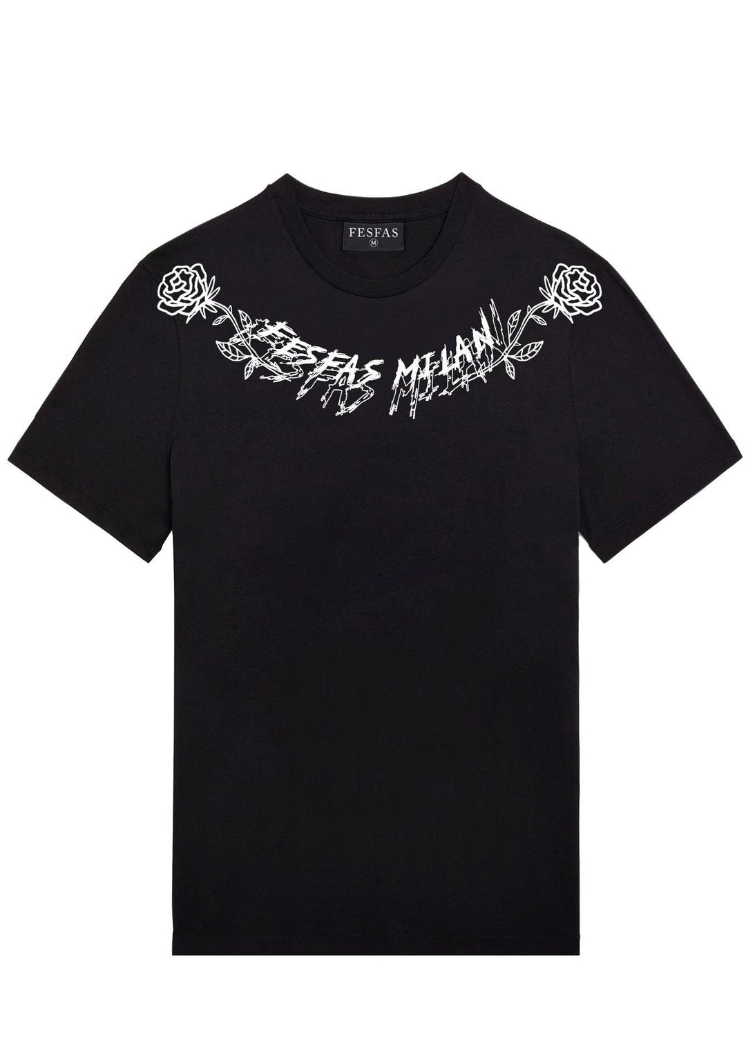 FesFas graphic-print T-shirt | Black | Men