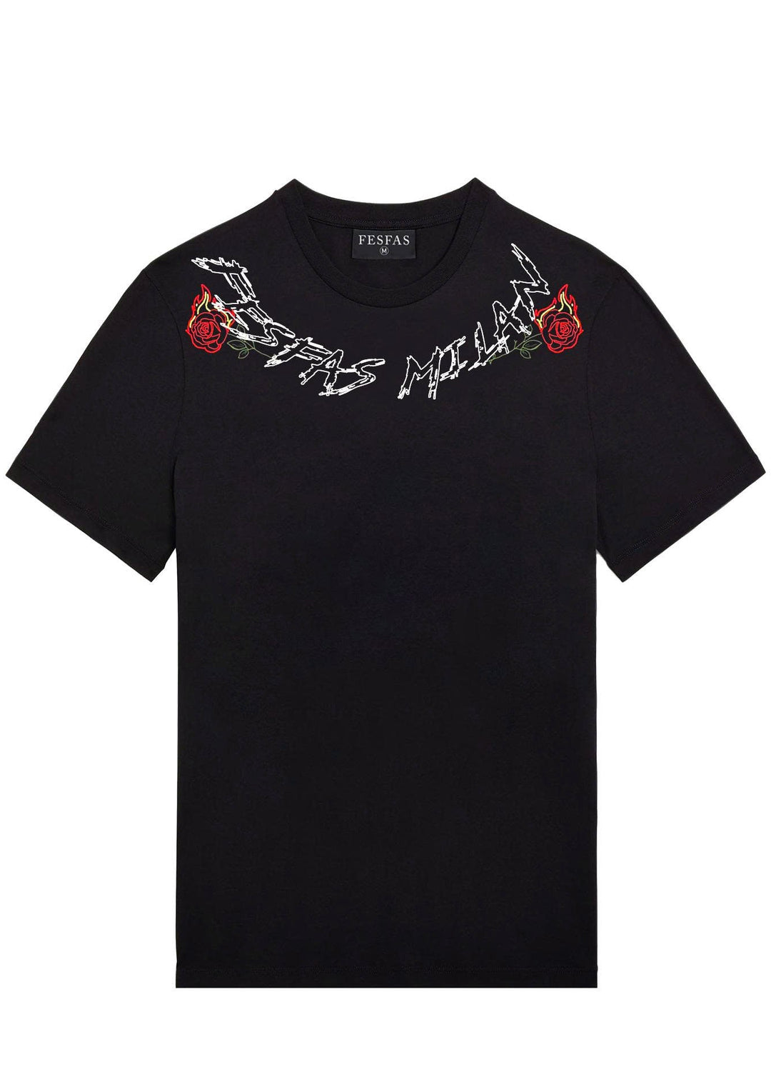 FesFas graphic-print T-shirt | Black | Men