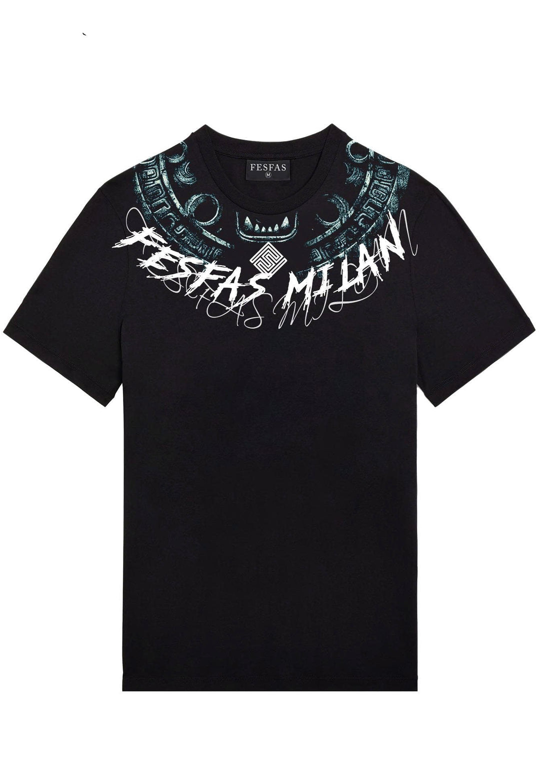 FesFas graphic-print T-shirt | Black | Men
